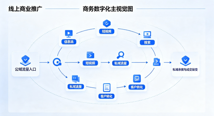 青川县线上商业推广怎么做？全域流量闭环搭建与低成本转化实战指南